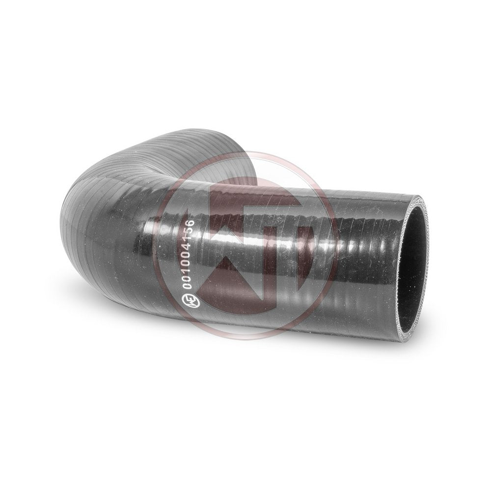 Ø80mm (3,15) silicone hose 90° bend black - zdjęcie
