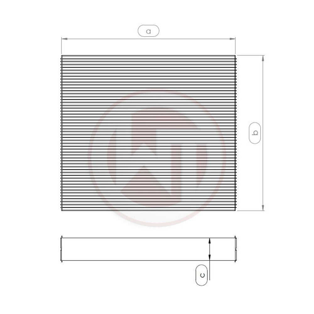 Racing radiator core - zdjęcie