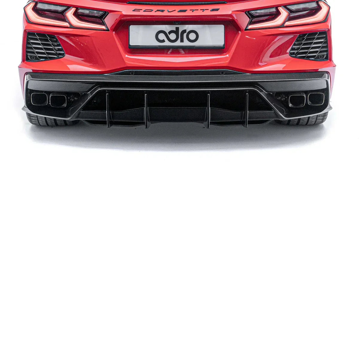Chevrolet Corvette C8 – dyfuzor tylny carbon ADRO