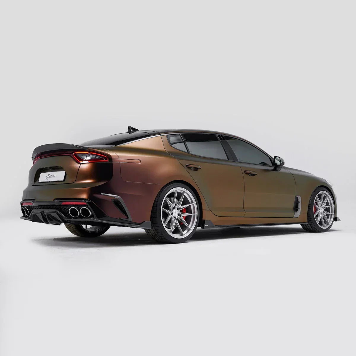 Kia Stinger – osłony kanałów powietrznych carbon ADRO