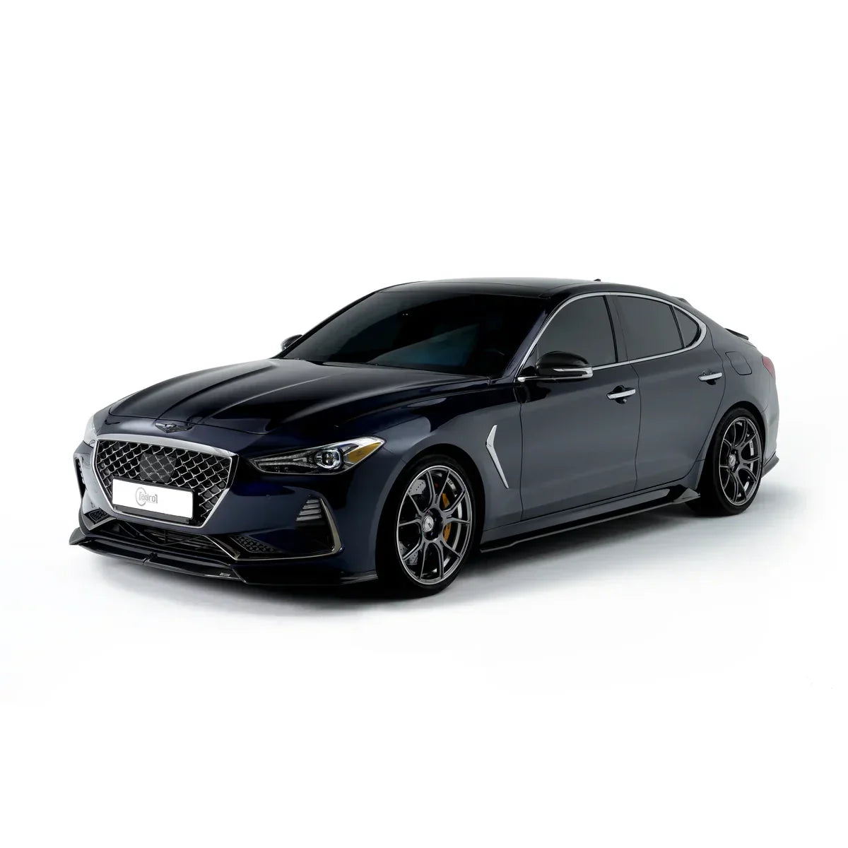 Genesis G70 V3 – przedni splitter carbon ADRO
