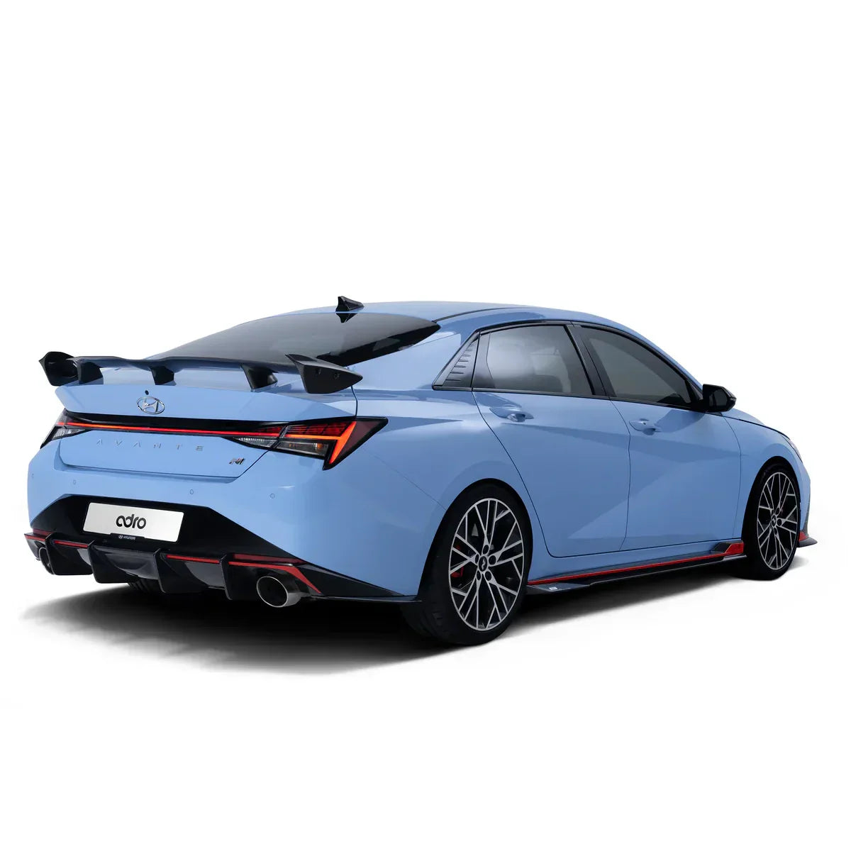 Hyundai Elantra N – progi boczne carbon ADRO