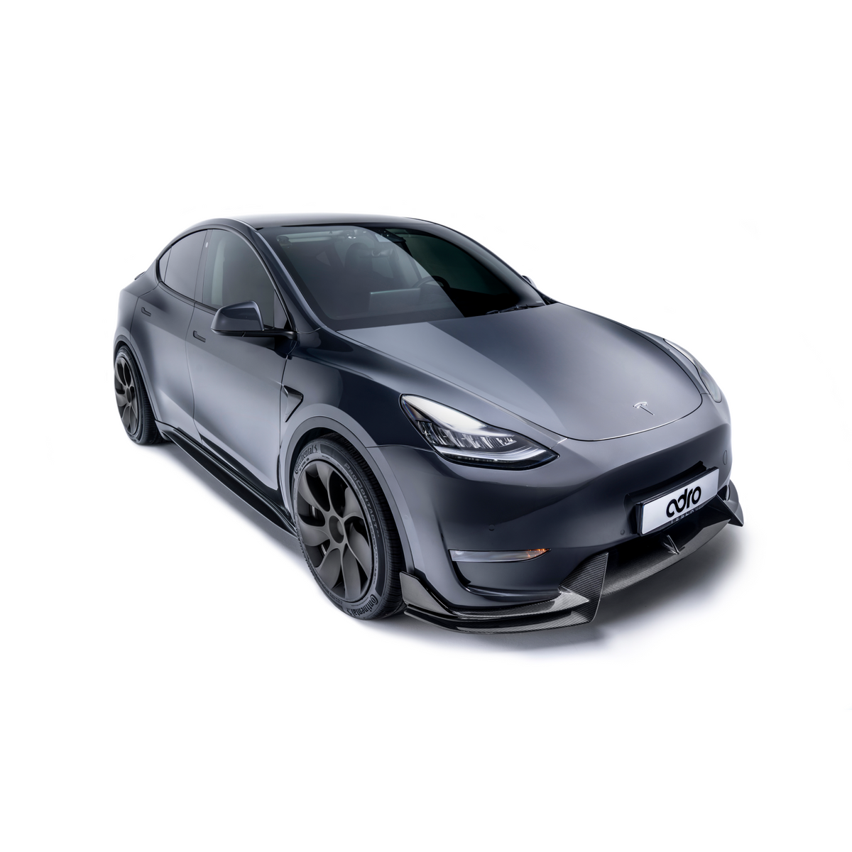 Tesla Model Y – progi boczne carbon V1 ADRO