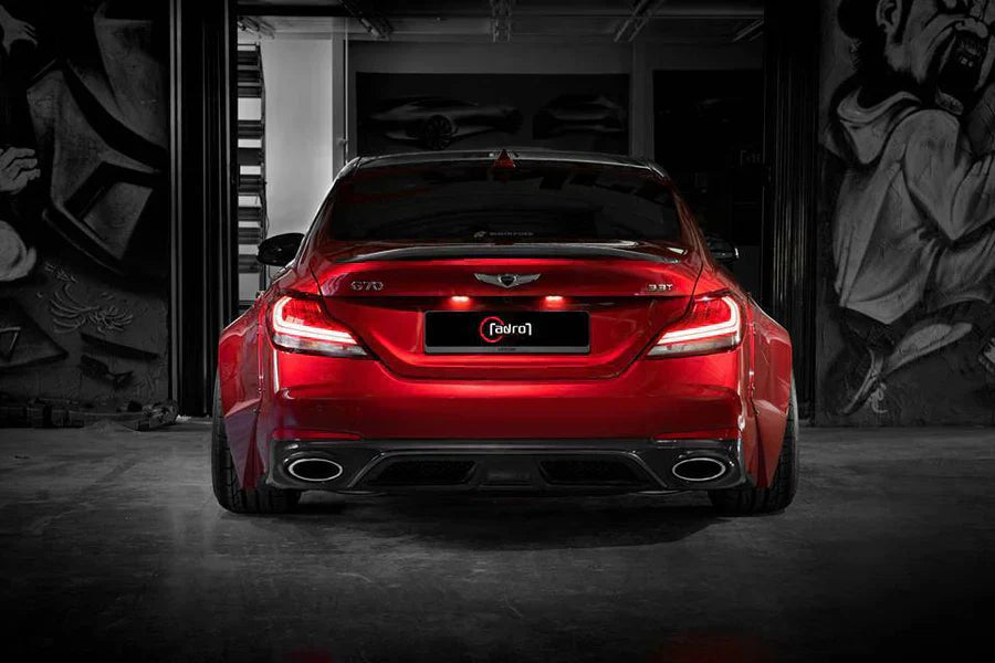 Genesis G70 – spojler klapy bagażnika V1 carbon ADRO