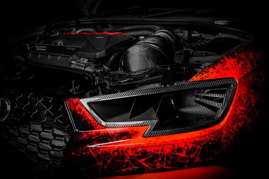 Eventuri Kanał powietrza do reflektorów Audi RS3 8V, TT 8S dla układu Stage 3 - EVE-ST38V8S-CF-HDP - zdjęcie 17