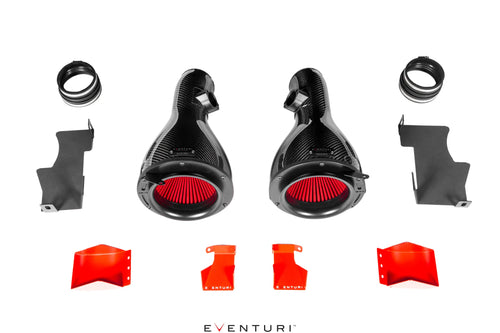 Eventuri Układ dolotowy BMW E60 M5, E63 M6 - EVE-E60V2-CF-INT