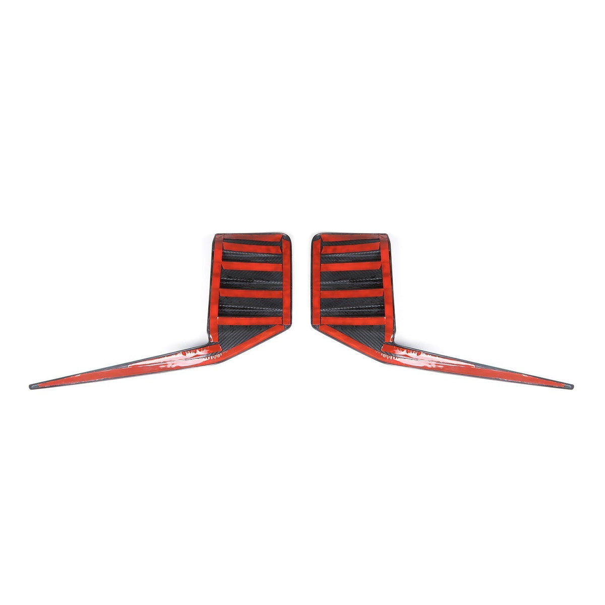BMW G87 M2 Pre Preg Carbon Fibre Performance Style Rear Rear Bumper Inserts
