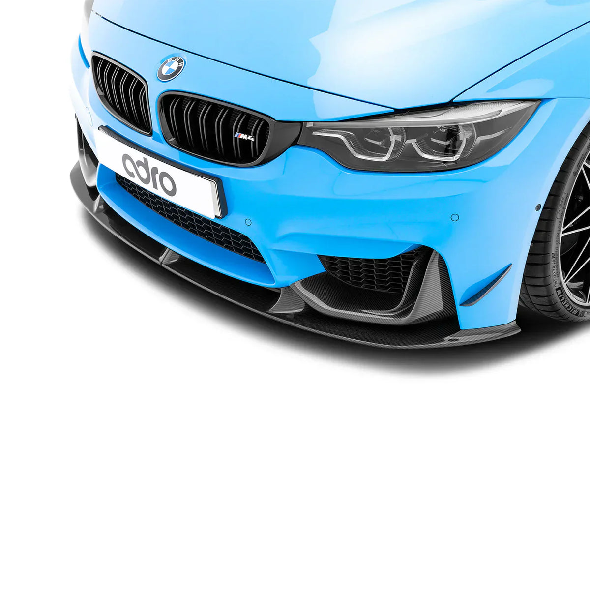 BMW F82 M4/F80 M3 – lotki zderzaka przedniego carbon ADRO