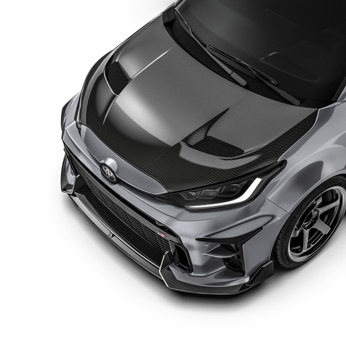 Toyota GR Yaris (Gen 1) – przedni splitter carbon ADRO
