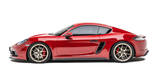 Porsche 718 – carbon bodykit (splitter + side sills) ADRO
