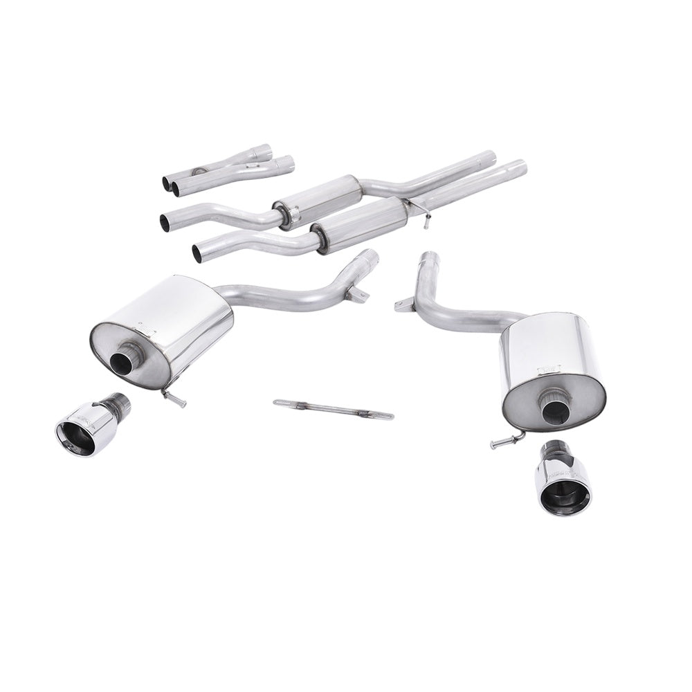 Układ wydechowy Milltek Sport Audi A4 (Cat Back Exhaust, Sedan)
