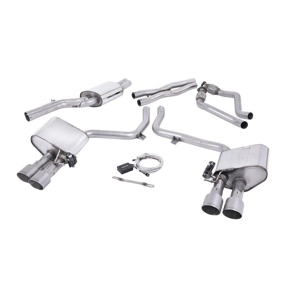 Układ wydechowy Milltek Sport Audi S4 (Cat Back Exhaust, B8.5)