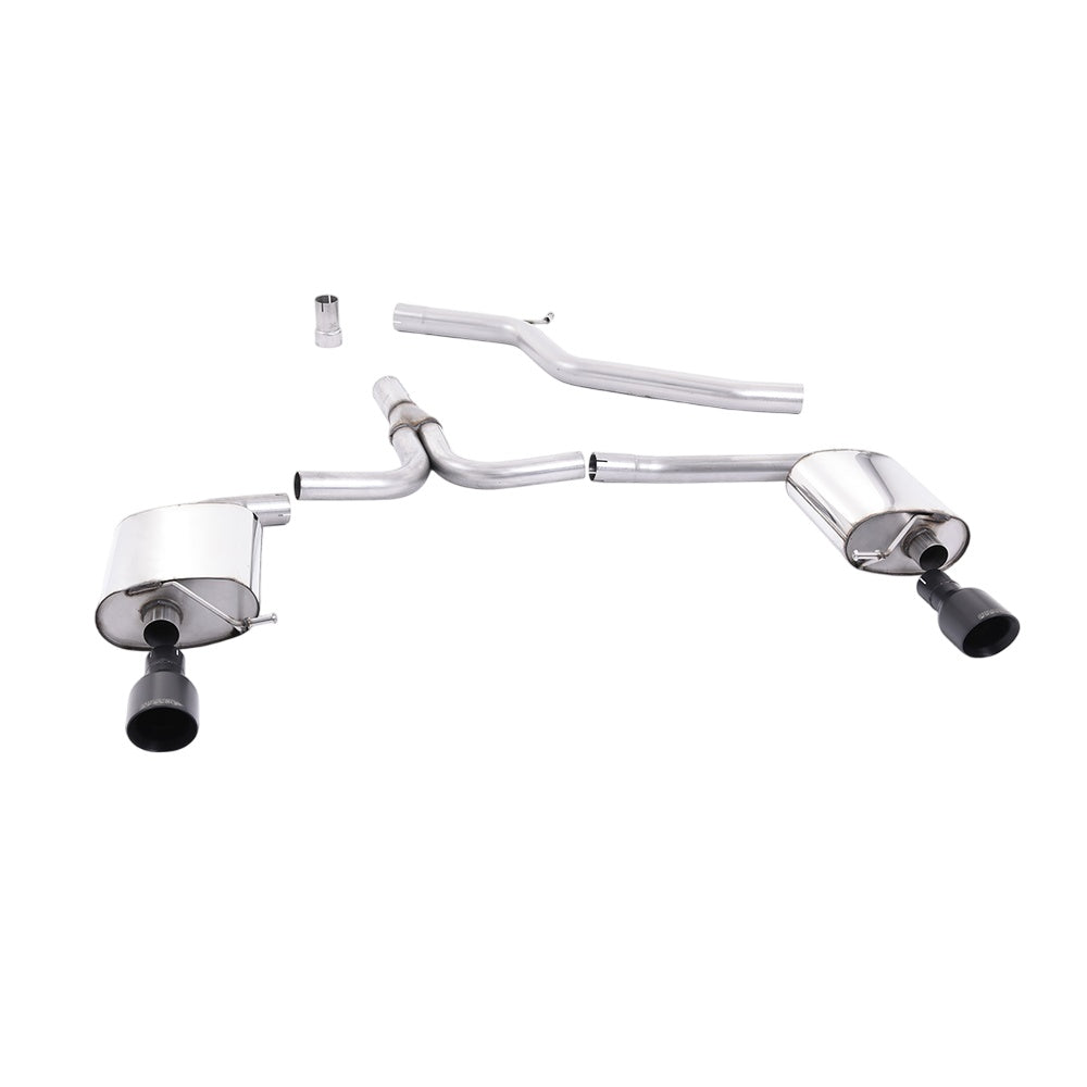 Układ wydechowy Milltek Sport Audi A4 (Cat Back Exhaust, B8, Sedan)