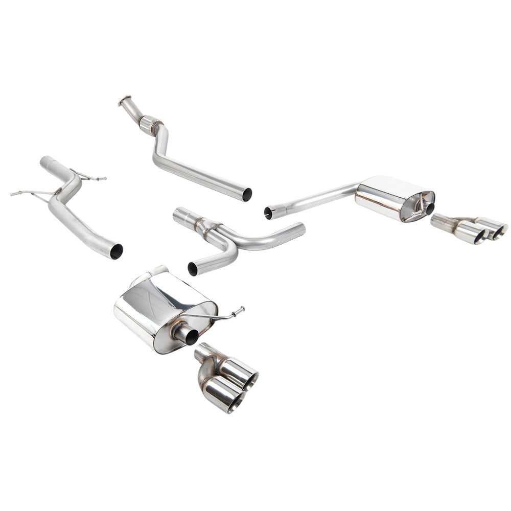 Układ wydechowy Milltek Sport Audi A4 (Cat Back Exhaust, B8)
