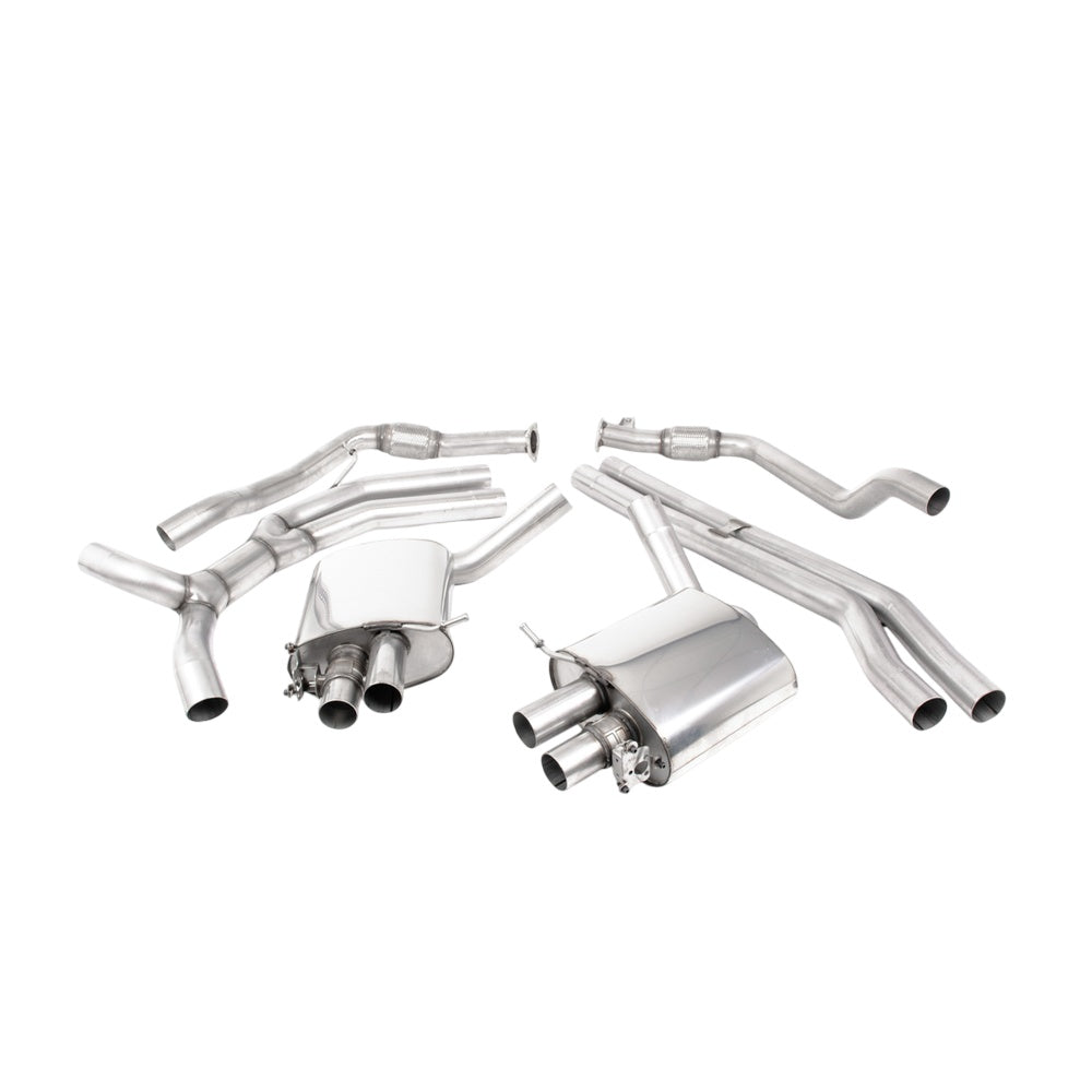 Układ wydechowy Milltek Sport Audi RS4 (Cat Back Exhaust, B9, z OPF/GPF)