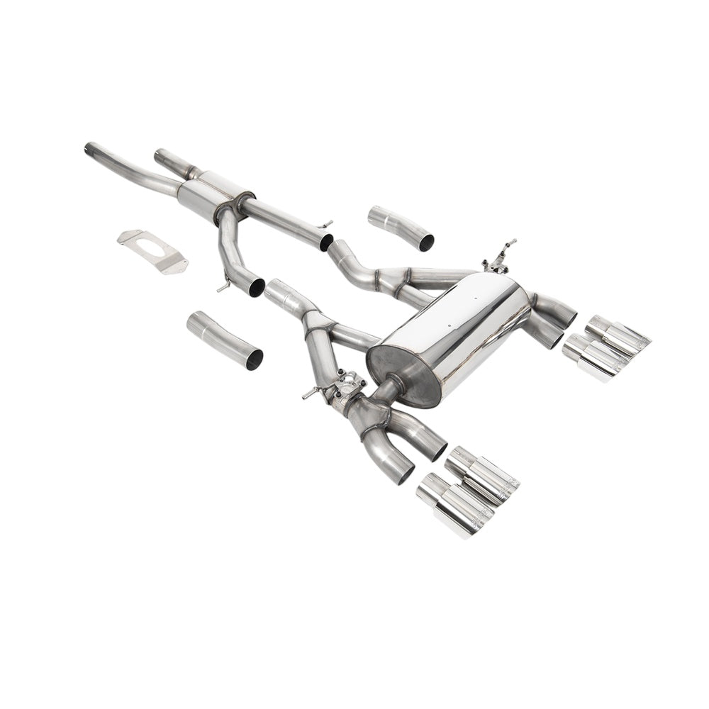 Układ wydechowy Milltek Sport BMW M3 M3 Competition i M3 CS (Cat Back Exhaust)