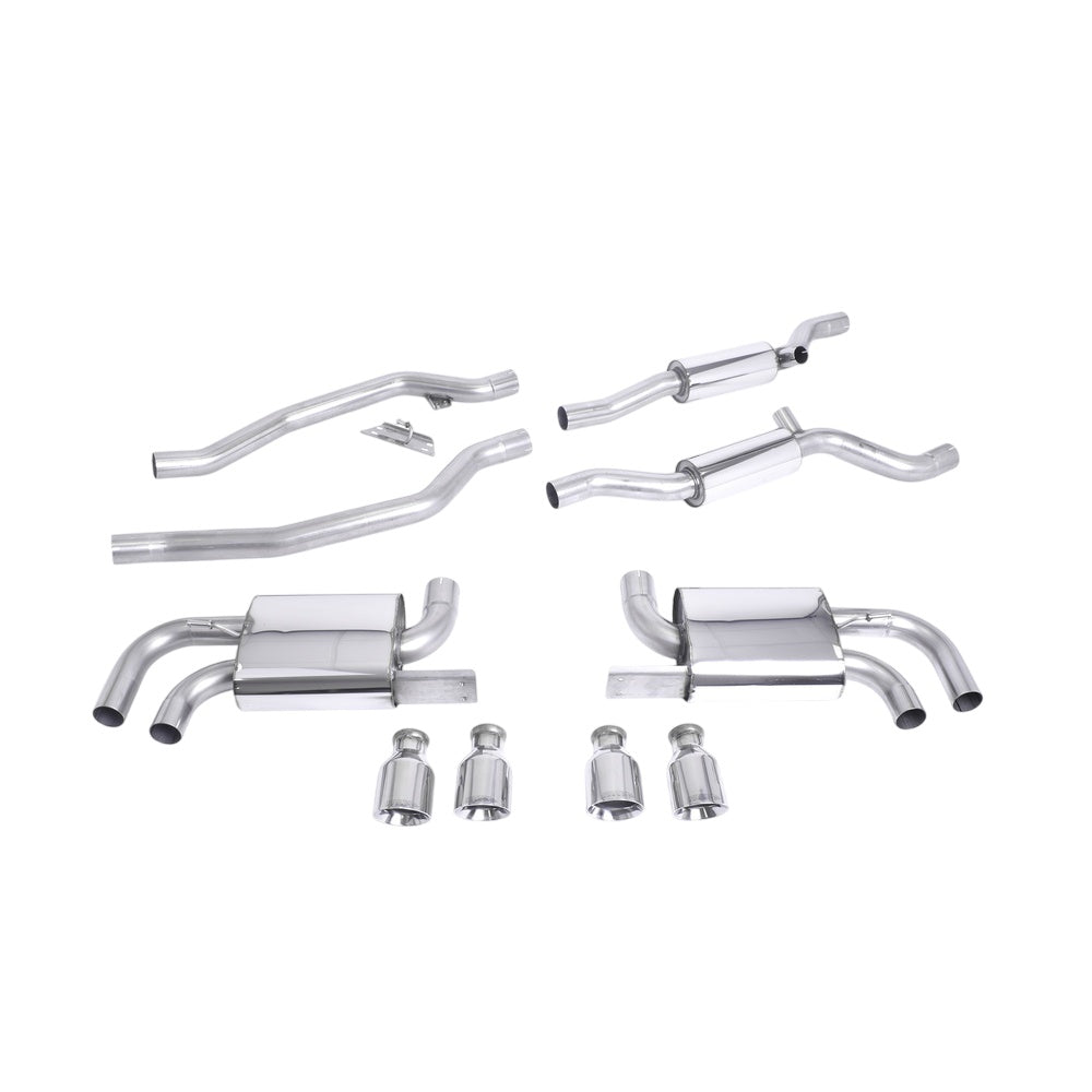 Układ wydechowy Milltek Sport Porsche Cayenne 958 Turbo (Cat Back Exhaust)