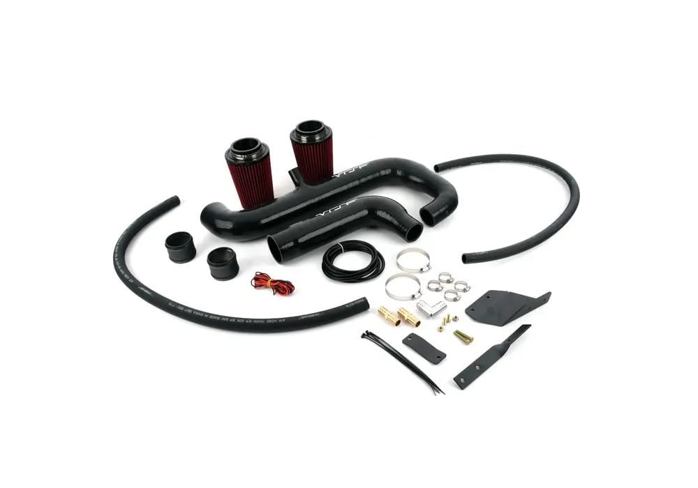 VRSF VRSF Relocated Silicone High Flow Inlet Intake Kit N54 07-10 BMW 135i/335i — 175 Turbos