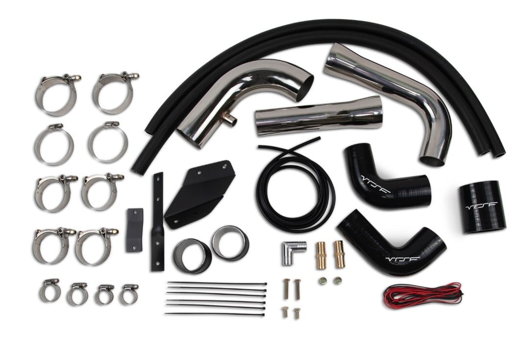 VRSF VRSF Stainless Steel High Flow Inlet Intake Kit N54 07-10 BMW 335i / 08-10 BMW 135i — 175 Turbos