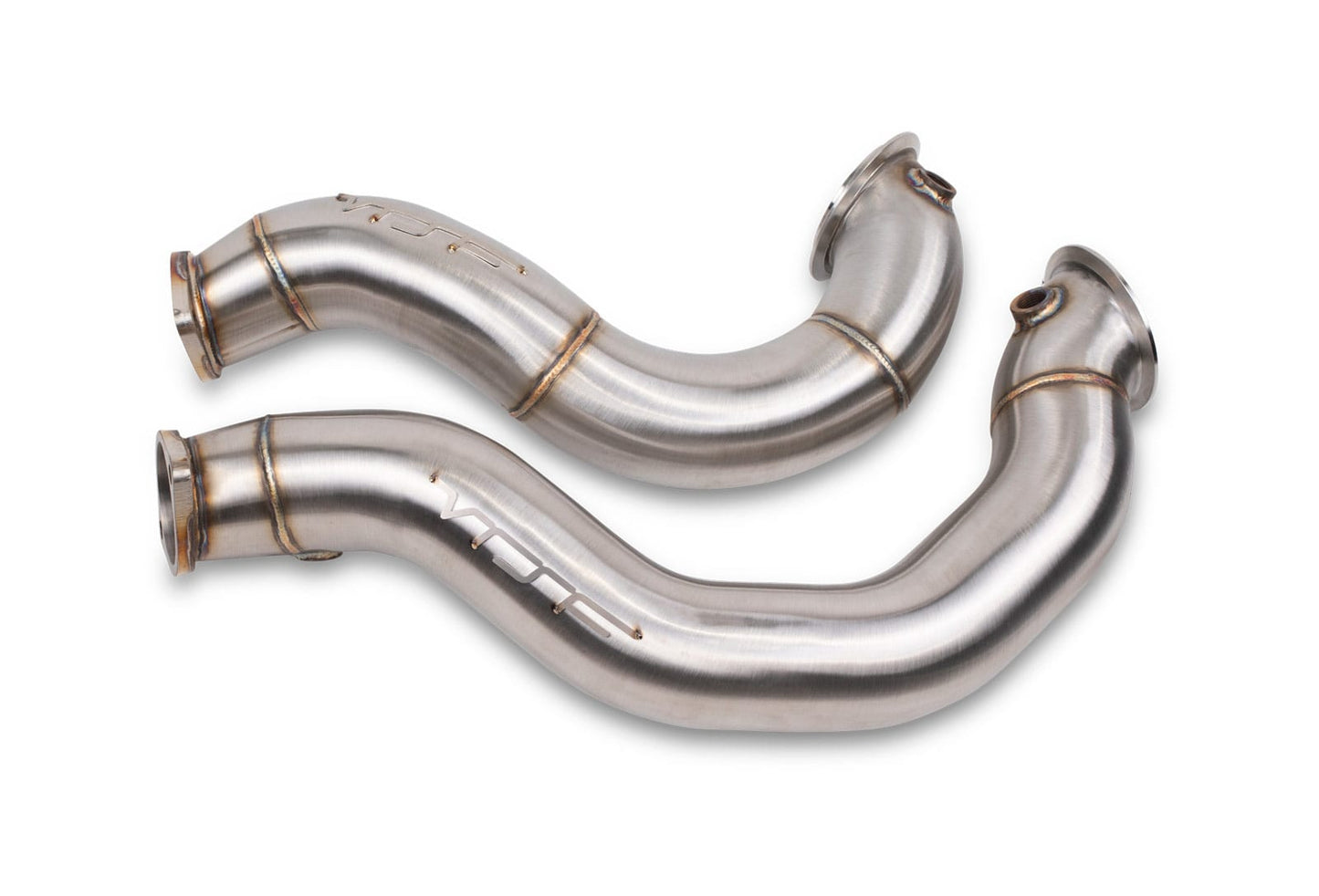 VRSF VRSF N54 3″ Cast Stainless Steel Downpipe Upgrade 2007 – 2010 BMW 335i / 2008 – 2012 BMW 135i — Brushed