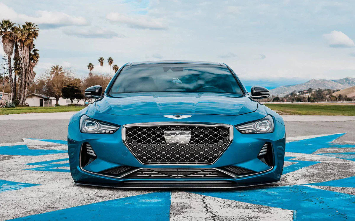 Genesis G70 V1 – przedni splitter carbon ADRO