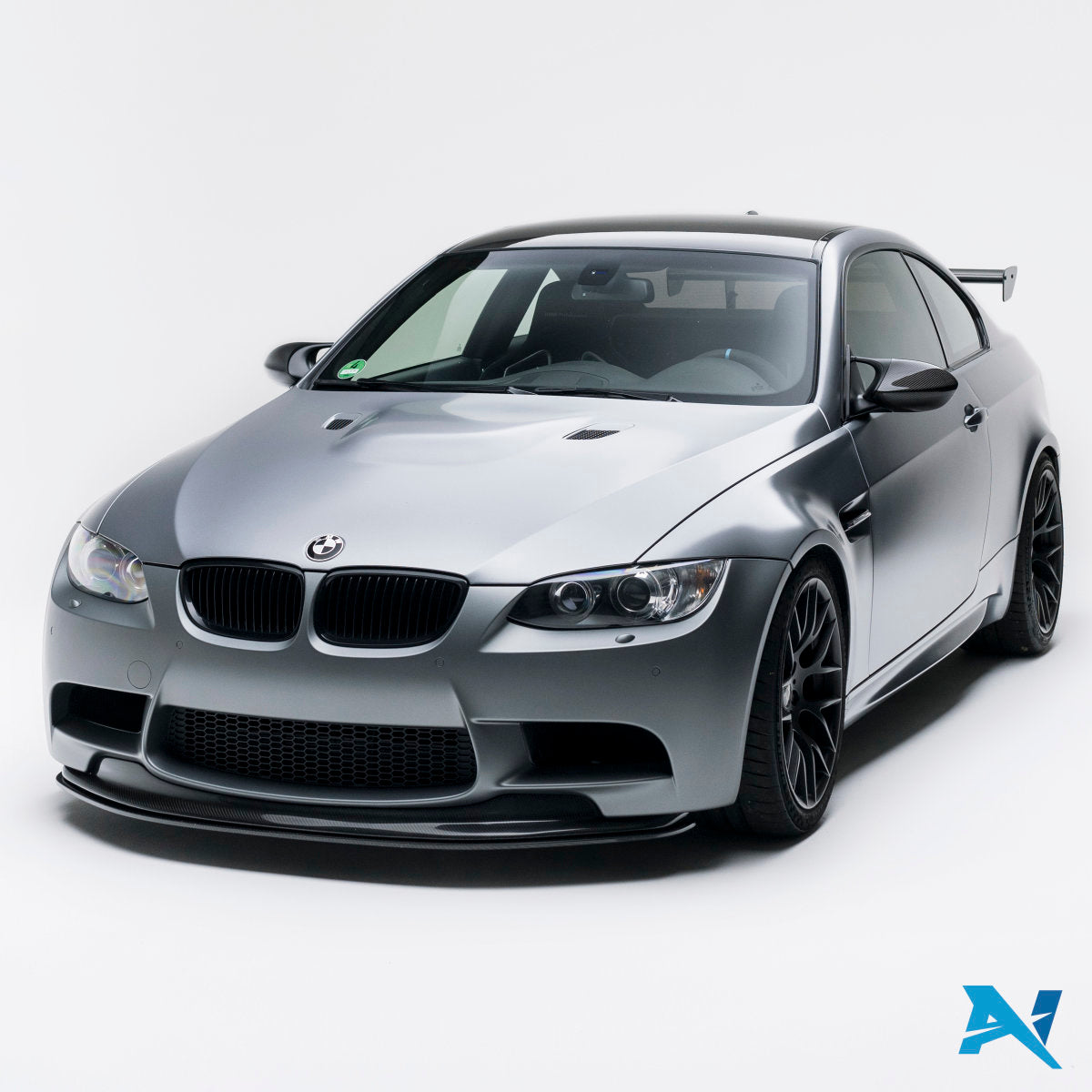 ALPHA-N Carbon Spoiler przedni z verstellbarem Splitter do M3 e92 i M3 e90 (5)