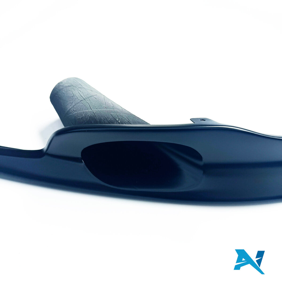 ALPHA-N Carbon Spoiler przedni część górna czarny mat z chłodzeniem hamulców do M3 e92 i M3 e90 (2)