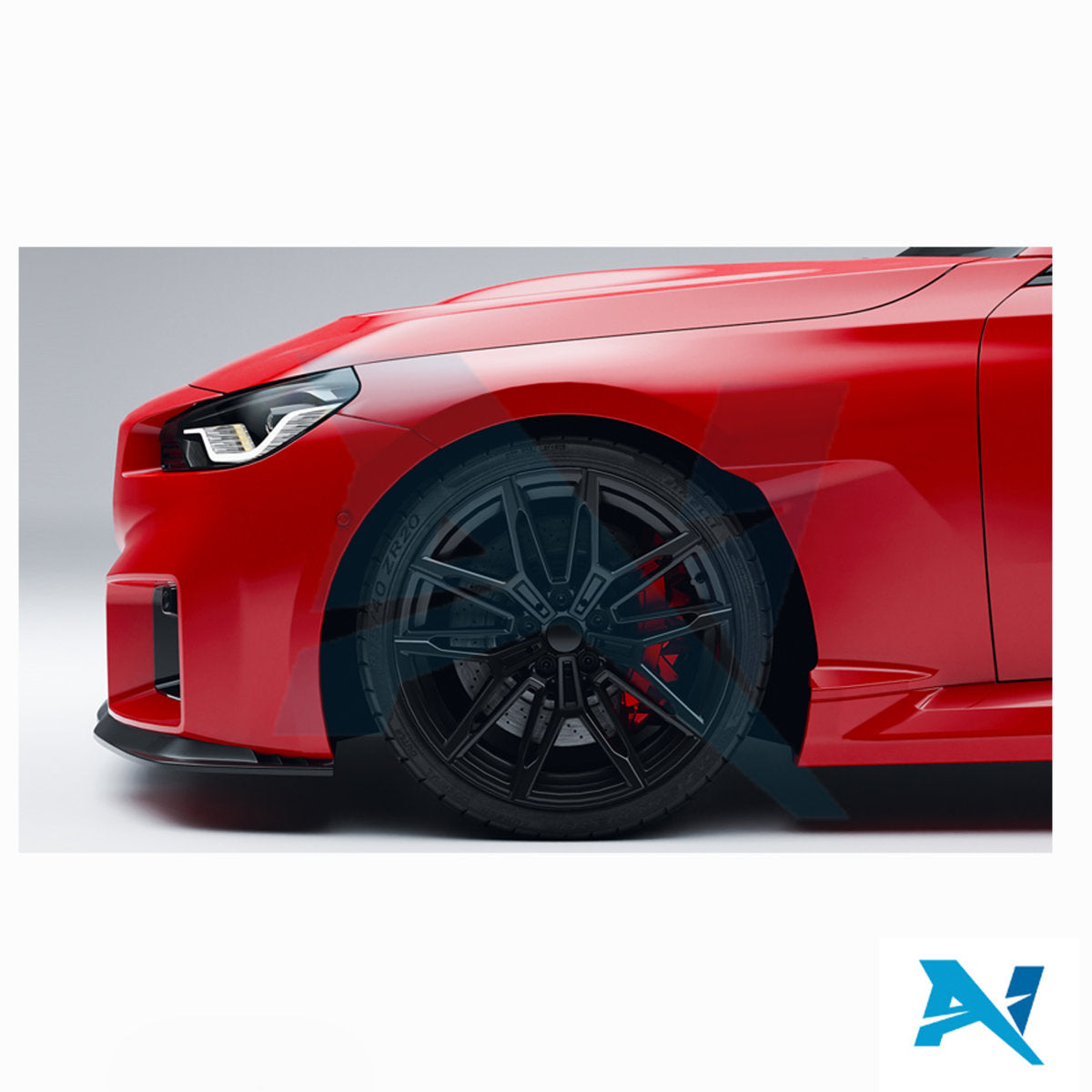 ALPHA-N Carbon Błotnik Zestaw V1 do M2 G87