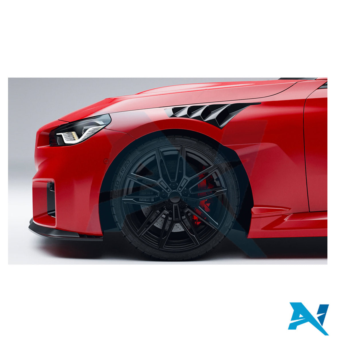 ALPHA-N Carbon Błotnik Zestaw V3 do M2 G87