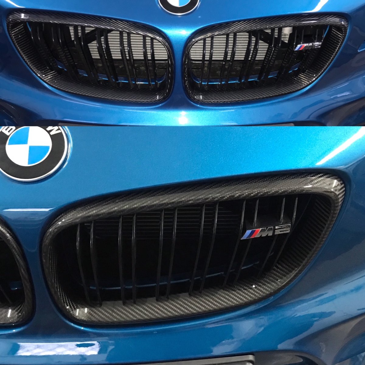 ALPHA-N Carbon Nerki Cover Zestaw do M2 F87
