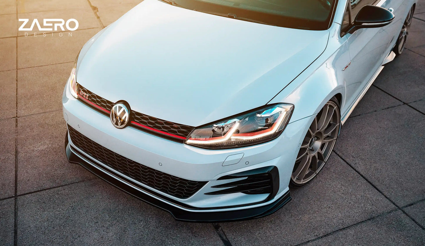 ZAERO DESIGN Splitter przedni VW Golf 7 GTI/GTD