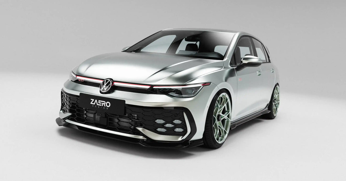 ZAERO DESIGN Front Lip VW Golf 8.5 GTI