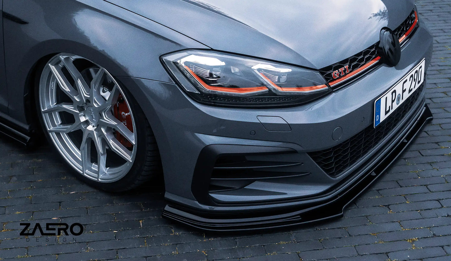 ZAERO DESIGN Splitter przedni VW Golf 7 GTI/GTD