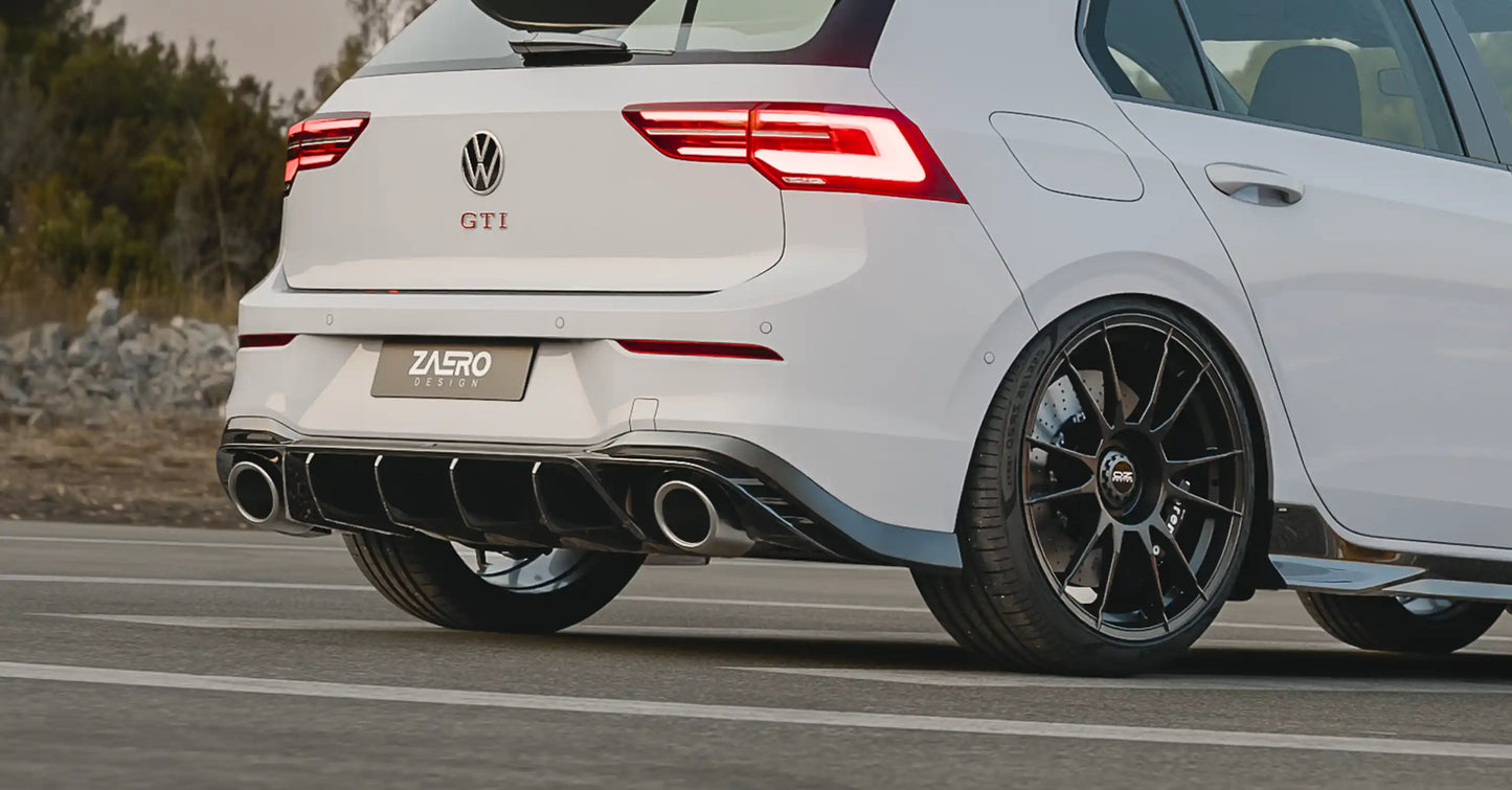 ZAERO DESIGN Dyfuzor tylny VW Golf 8 GTI Clubsport