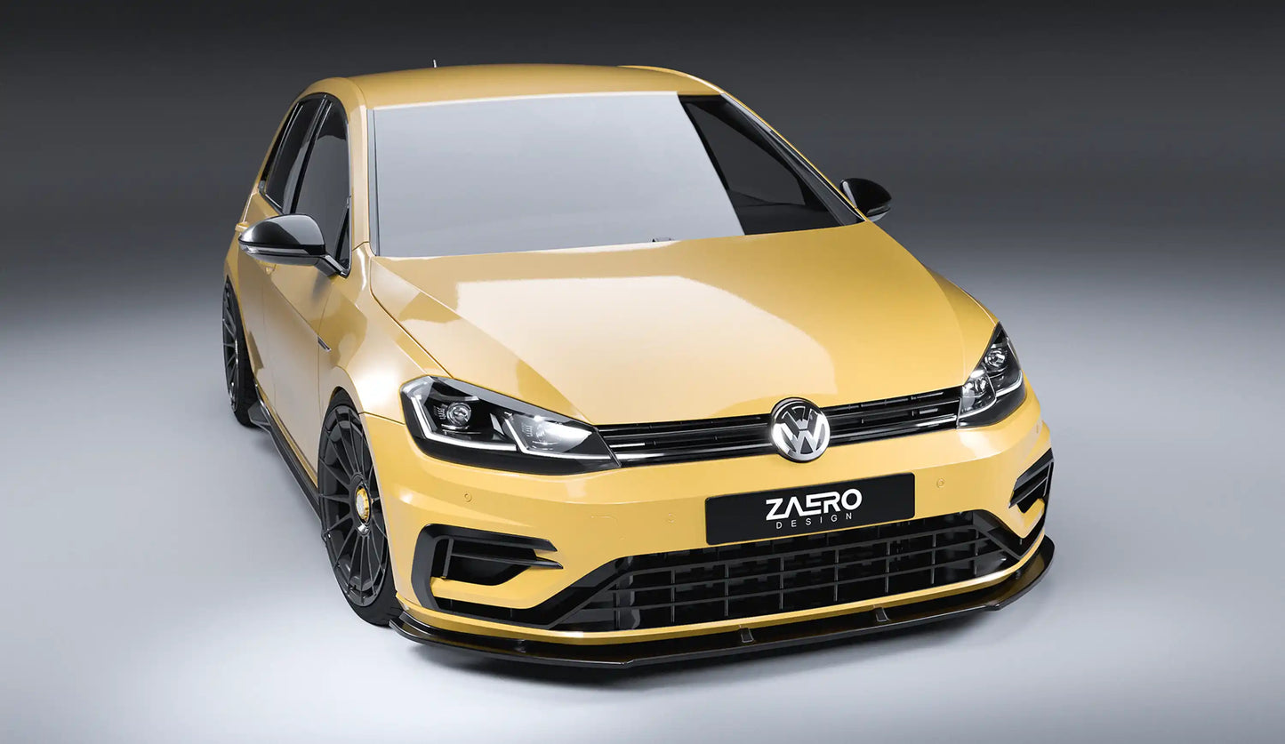ZAERO DESIGN Front Lip VW Golf 7.5 R (2017–2019)