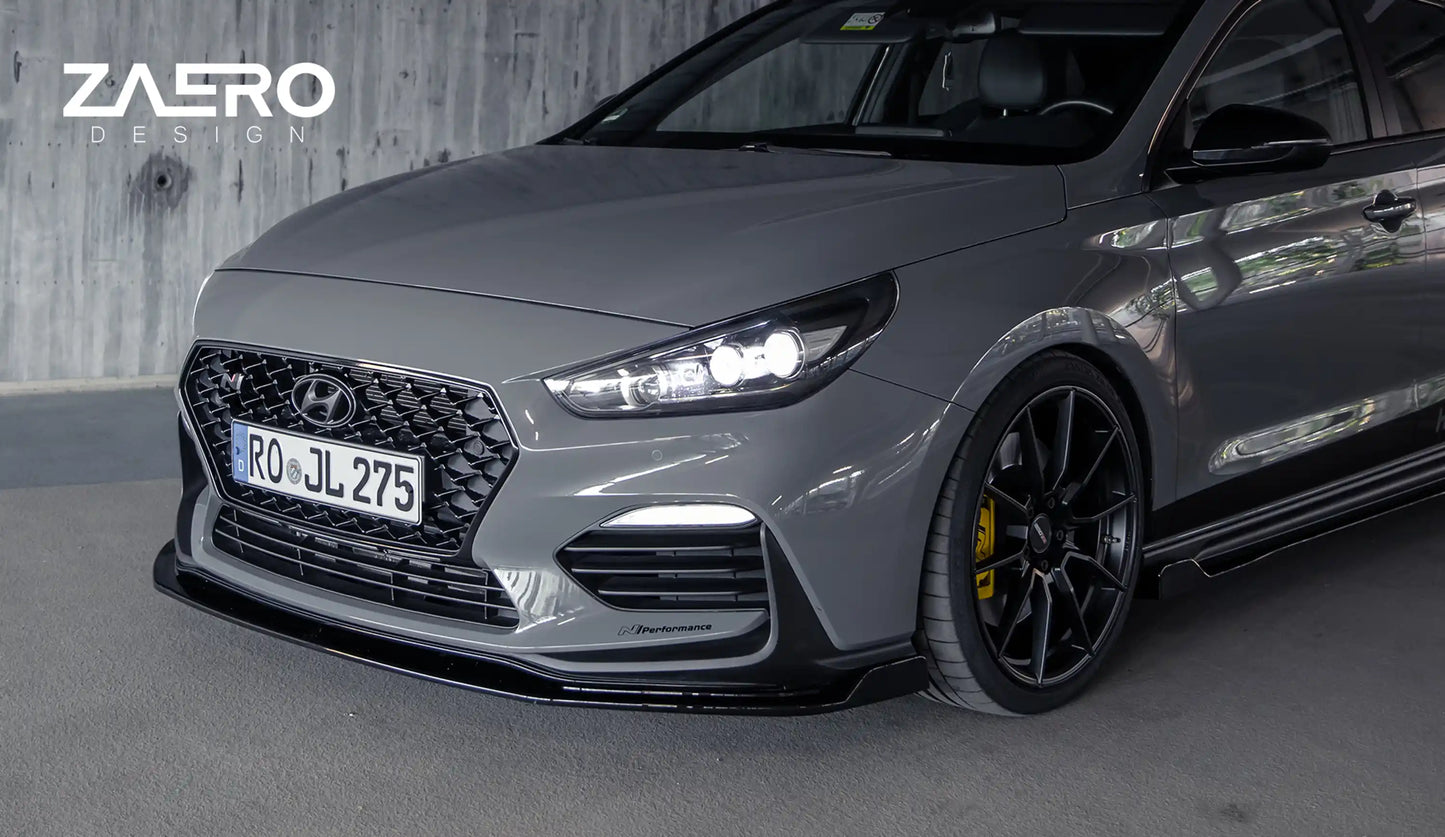 ZAERO DESIGN Splitter przedni i30N Pre-Facelift