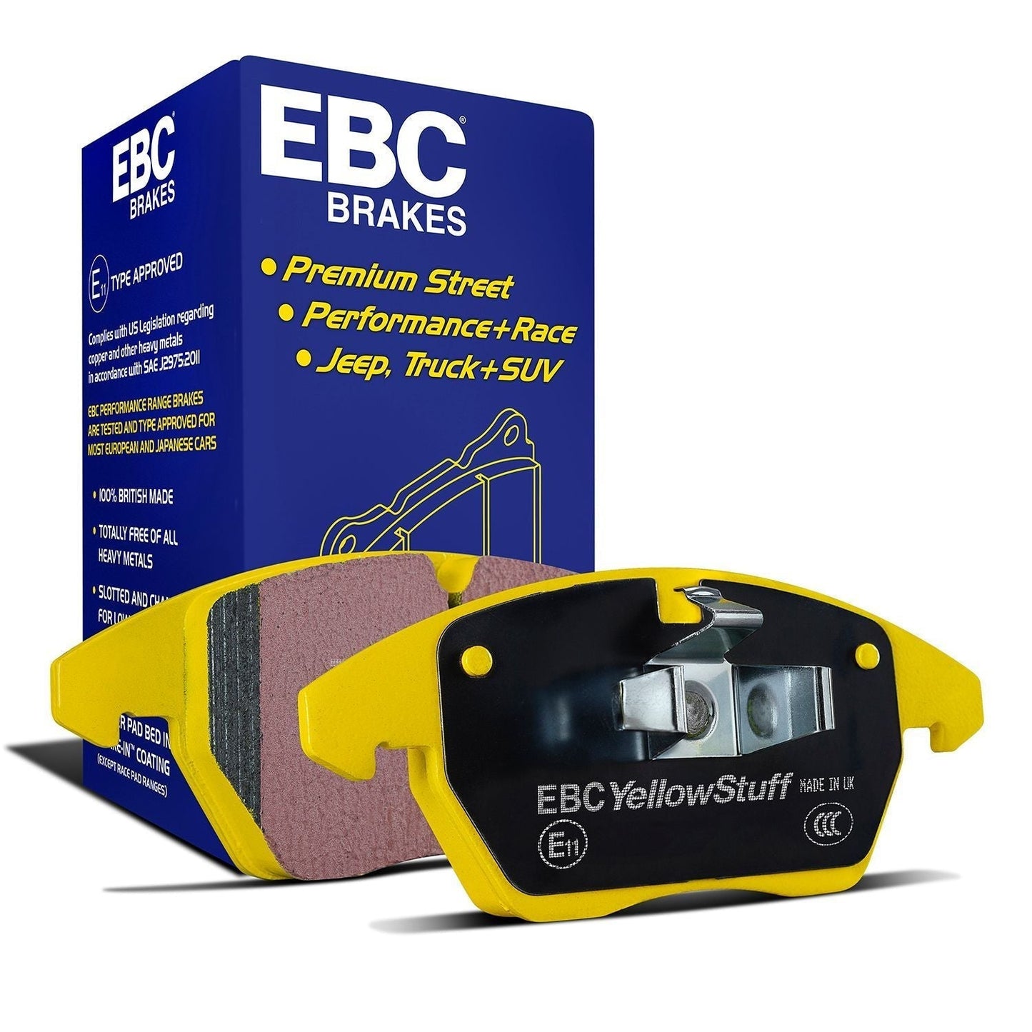 EBC Brakes Yellowstuff przednie klocki hamulcowe do BMW M3 (E90/E92/E93) DP41449R