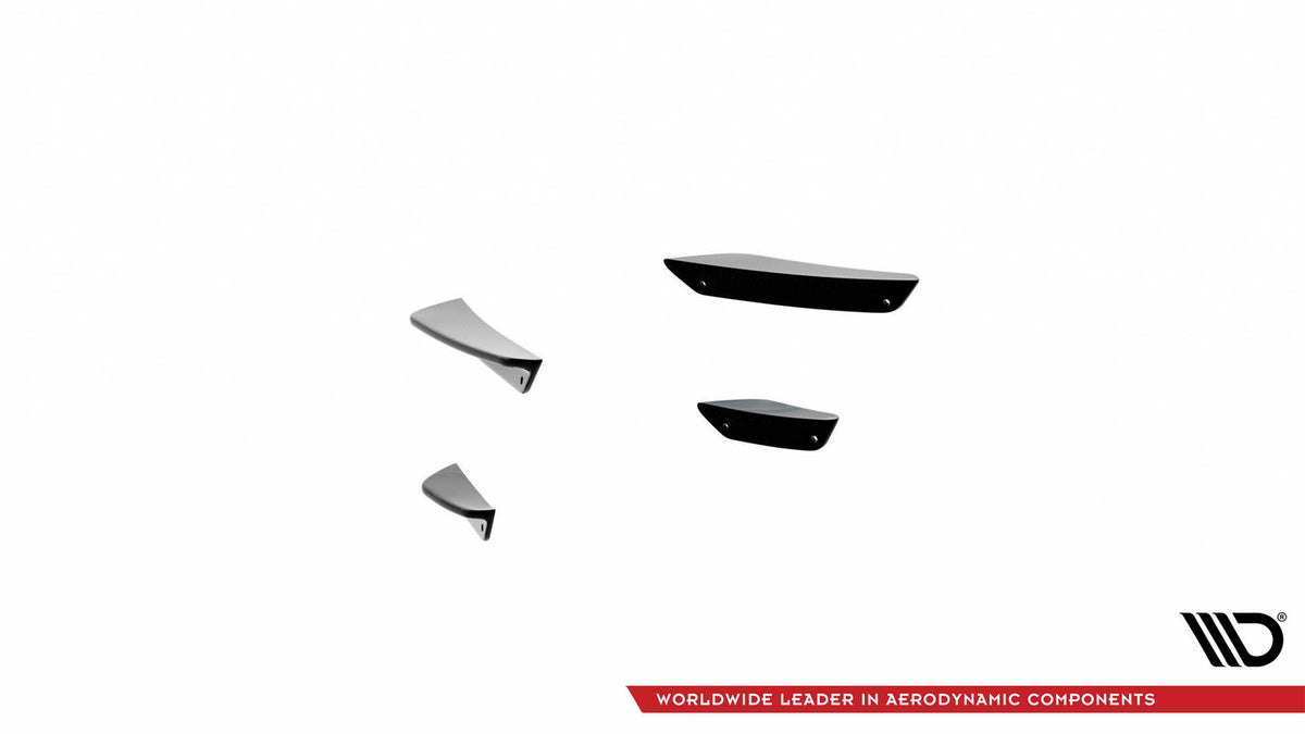 Canards Maxton Audi RS3 8Y Owiewki Zderzaka
