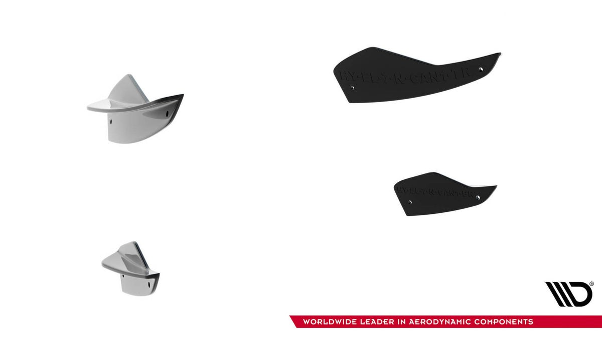 Canards Maxton Hyundai Elantra N Mk7 Owiewki Zderzaka