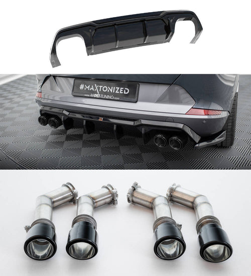 V.3 Rear Lip + Cupra Formentor VZ Mk1 Maxton Exhaust