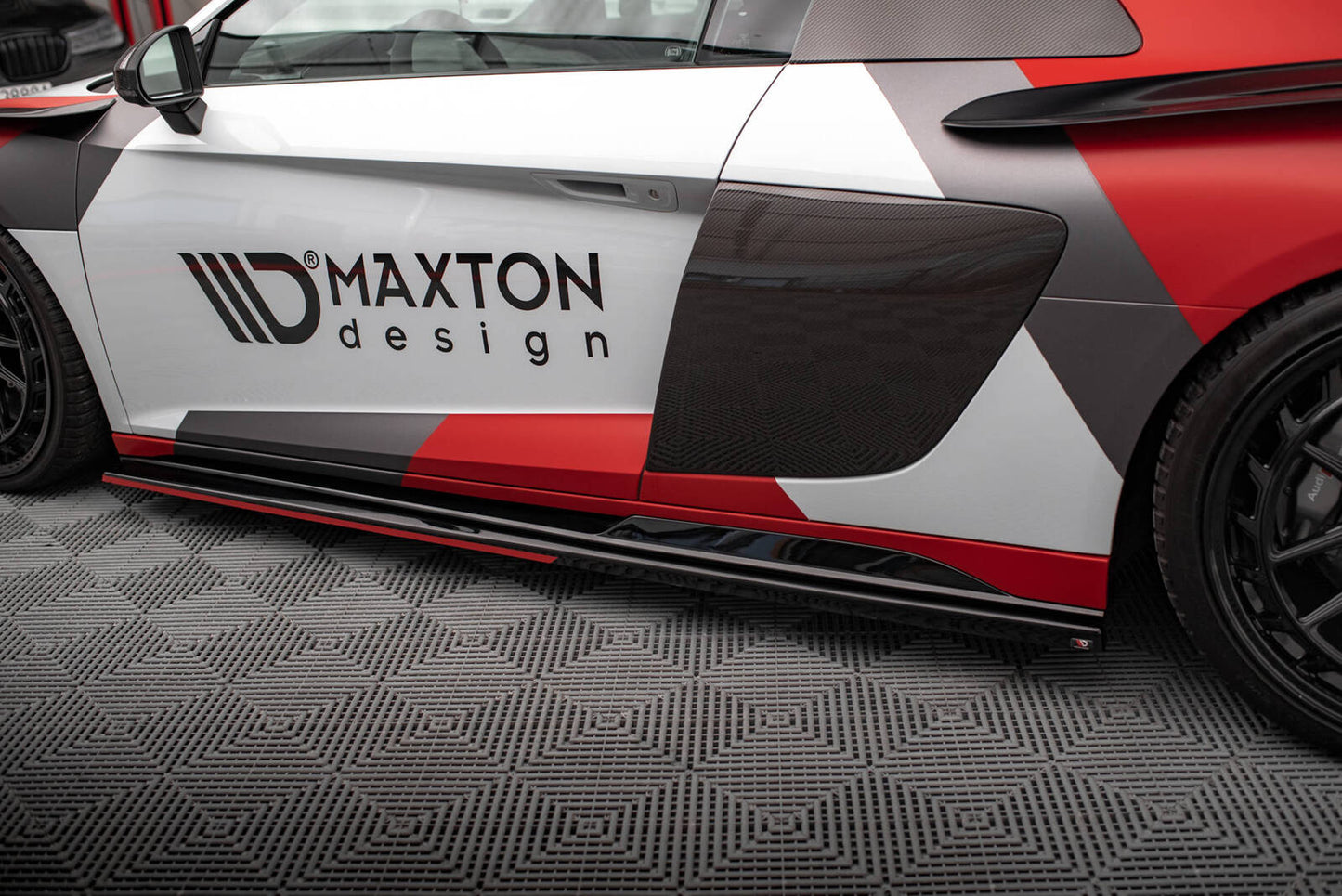Dokładki Progów Audi R8 Mk2 Facelift Maxton Design