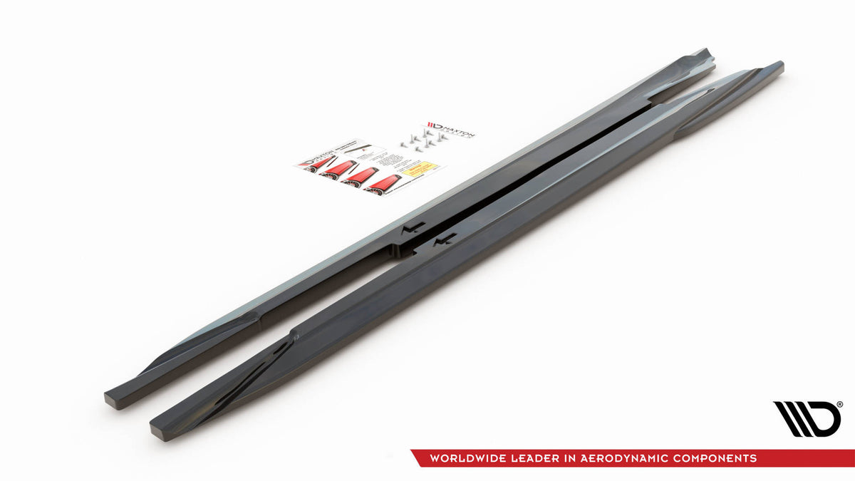 Dokładki Progów Infiniti Q60 S Mk2 Maxton Design
