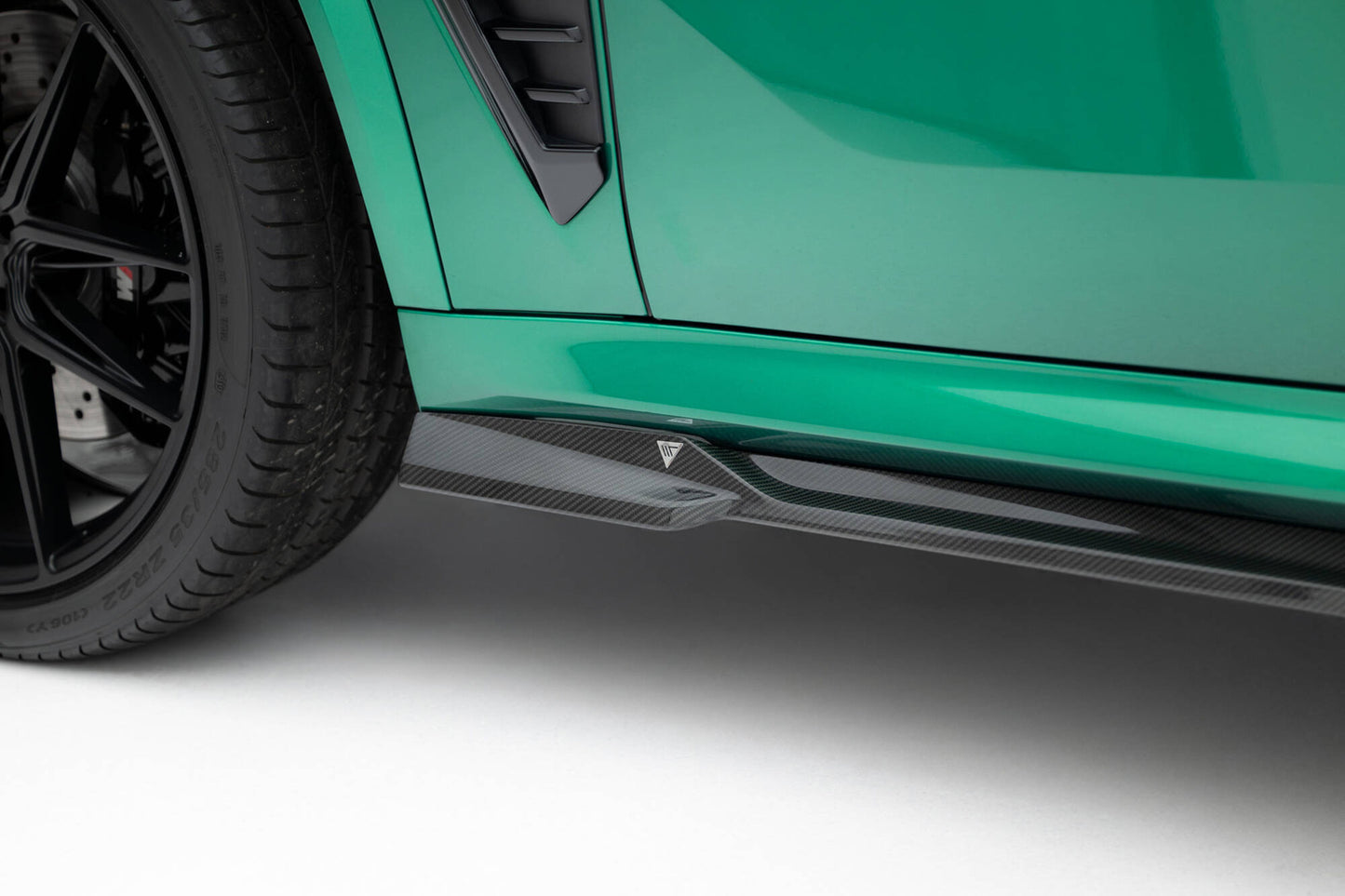 Karbonowe Splittery Boczne BMW X5 G05 Facelift M-Pack Maxton