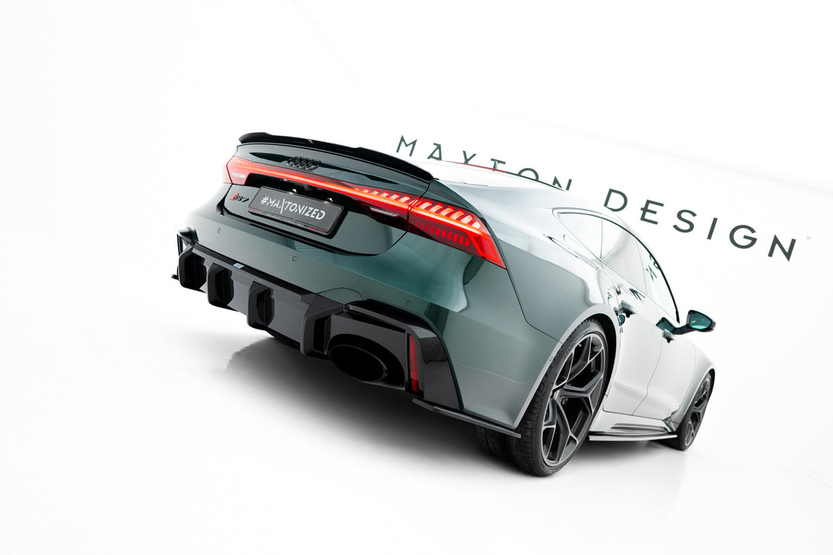 Karbonowe Splittery Tylne Audi RS6 C8 Maxton Design