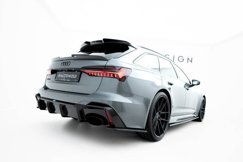 Carbon Rear Splitters Audi RS6 C8 Maxton Design
