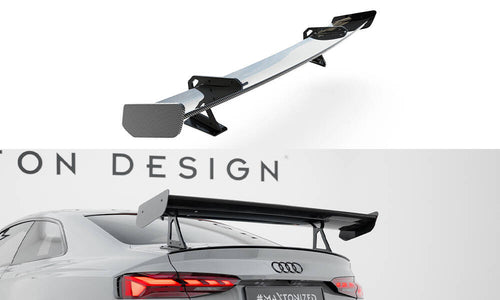 Maxton Carbon Fiber Spoiler Audi A5 S-Line F5 Top Mounts