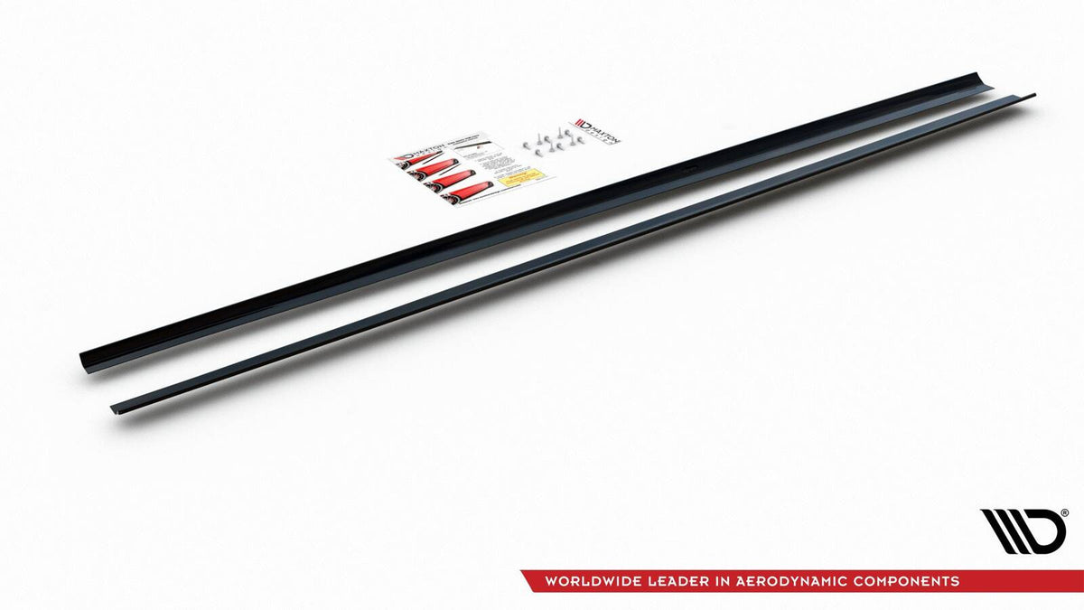 Progi z Dyfuzorami VW Polo Mk6 GTI Maxton Design