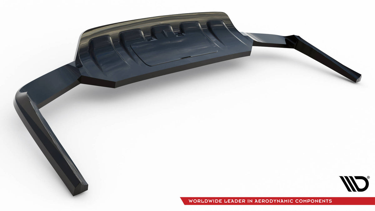 Splitter Tylny Audi Q7 Mk2 Maxton Design z Dyfuzorem