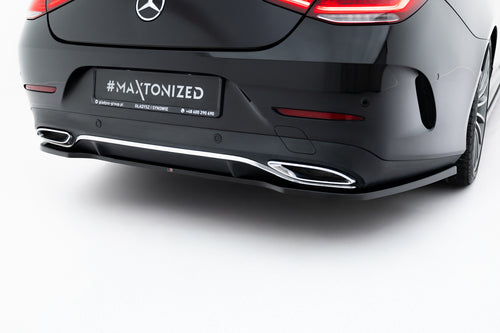 Mercedes CLS C257 AMG-Line Maxton Rear Center Splitter