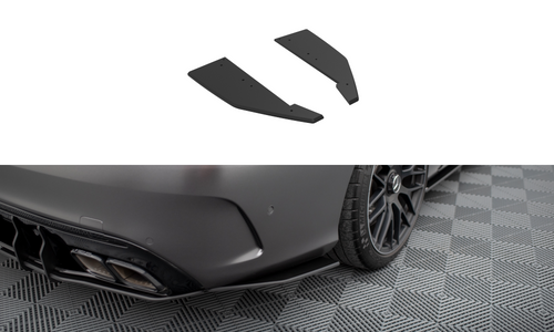 Mercedes C63 AMG W205 Facelift Street Pro Rear Side Splitters